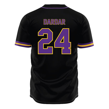 LSU - NCAA Baseball : Seth Dardar - Black Jersey-1