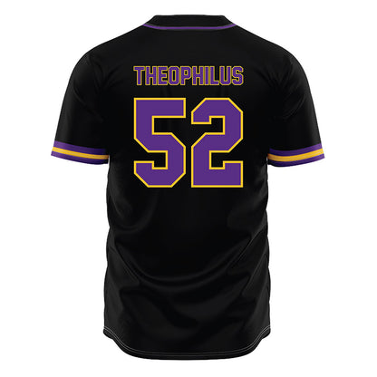 LSU - NCAA Baseball : Zion Theophilus - Black Jersey-1