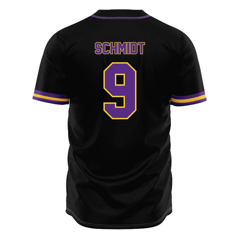 LSU - NCAA Baseball : William Schmidt - Black Jersey-1