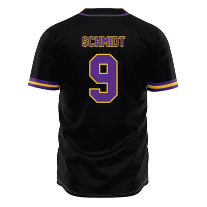 LSU - NCAA Baseball : William Schmidt - Black Jersey-1