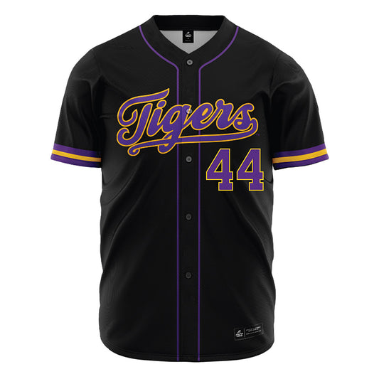 LSU - NCAA Baseball : Trent Caraway - Black Jersey-0