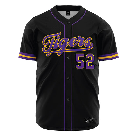 LSU - NCAA Baseball : Zion Theophilus - Black Jersey-0