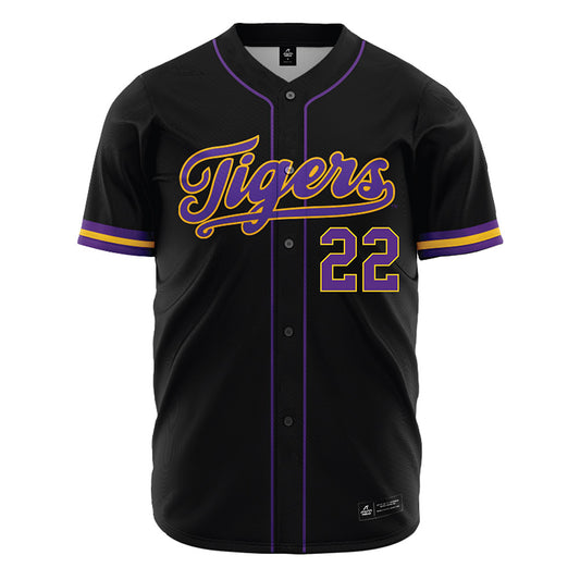 LSU - NCAA Baseball : Cooper Moore - Black Jersey-0