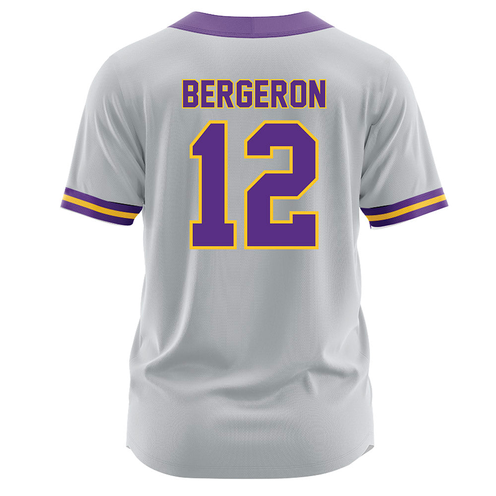 LSU - NCAA Softball : Maci Bergeron - Grey Jersey-1