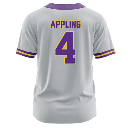 LSU - NCAA Softball : Gradie Appling - Grey Jersey-1