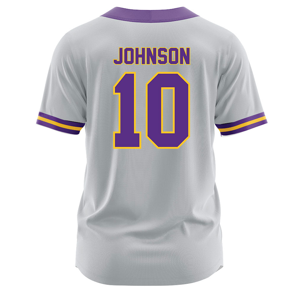 LSU - NCAA Softball : Rylie Johnson - Grey Jersey-1