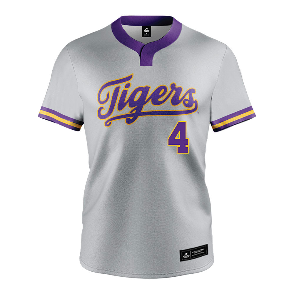 LSU - NCAA Softball : Gradie Appling - Grey Jersey-0