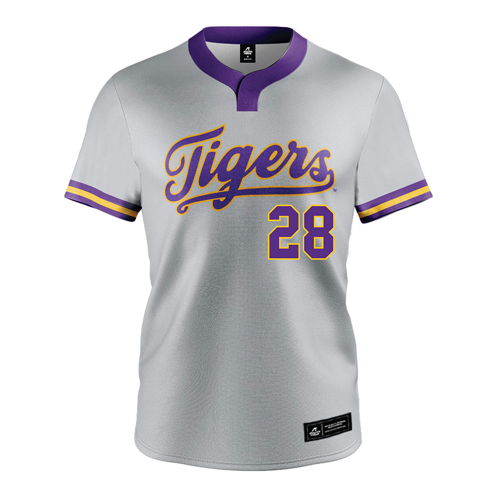 LSU - NCAA Softball : Jada Phillips - Grey Jersey-0