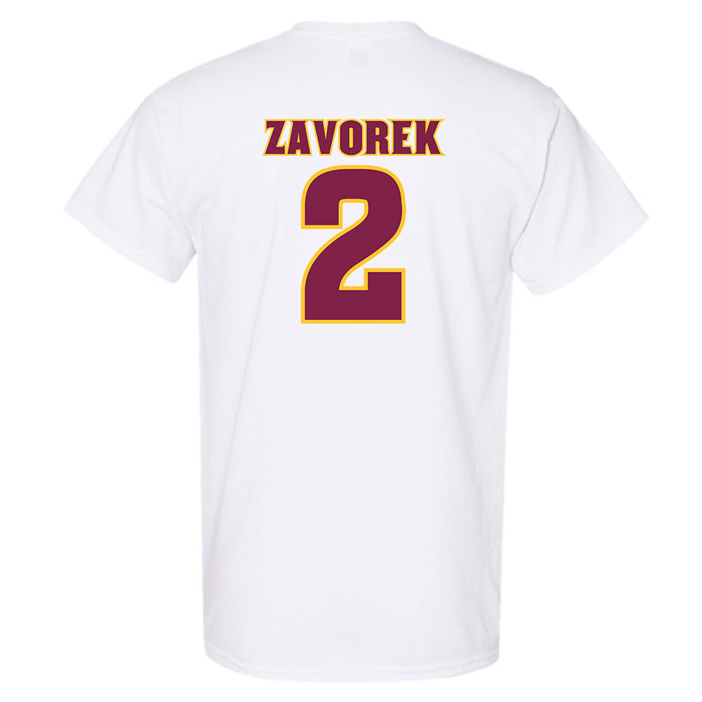 Arizona State - NCAA Baseball : Beckett Zavorek - Replica Shersey T-Shirt-1