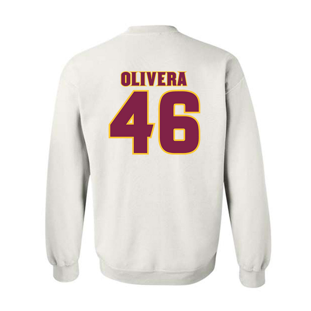 Arizona State - NCAA Baseball : Brandon Olivera - Replica Shersey Crewneck Sweatshirt-1
