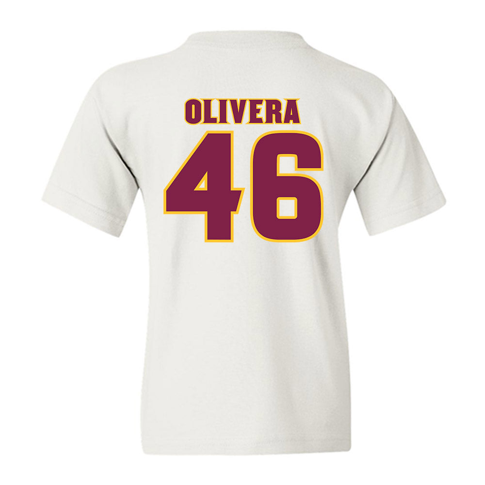 Arizona State - NCAA Baseball : Brandon Olivera - Replica Shersey Youth T-Shirt-1