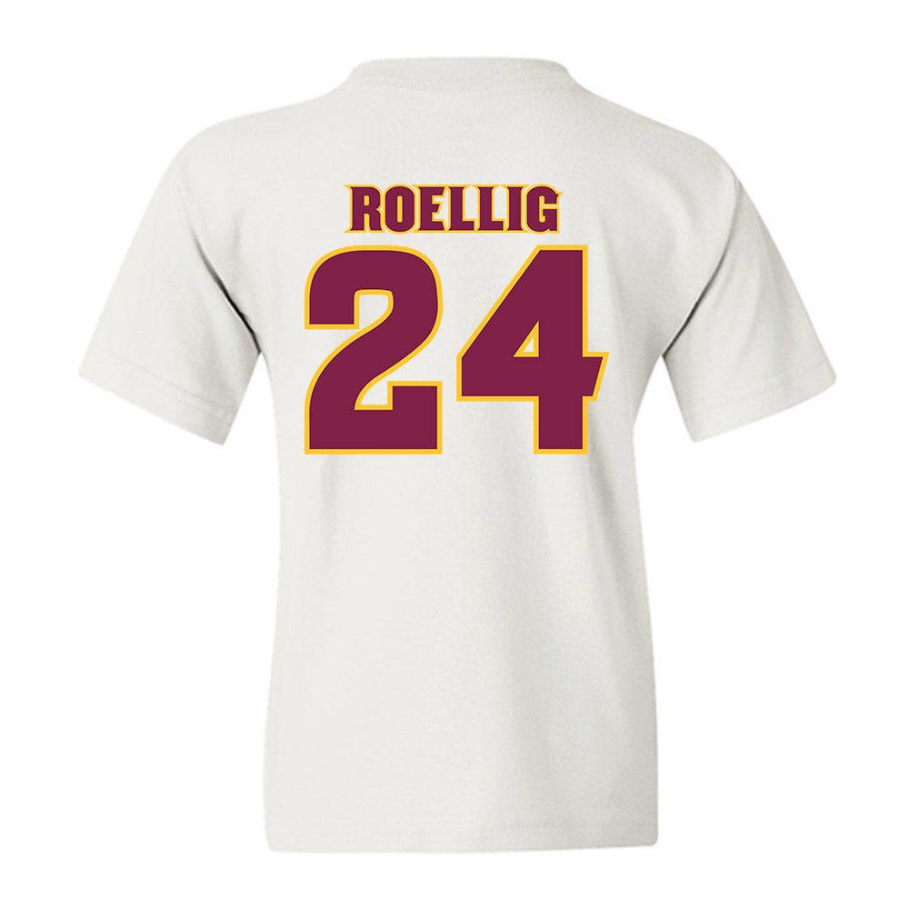 Arizona State - NCAA Baseball : Austen Roellig - Replica Shersey Youth T-Shirt-1