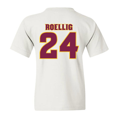 Arizona State - NCAA Baseball : Austen Roellig - Replica Shersey Youth T-Shirt-1