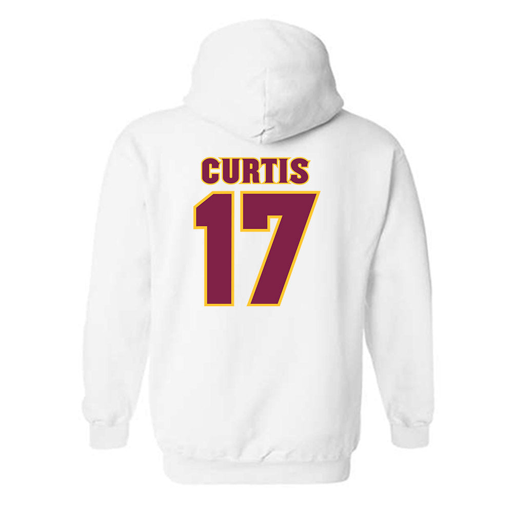 Arizona State - NCAA Baseball : Eli Curtis - Replica Shersey Hooded Sweatshirt-1