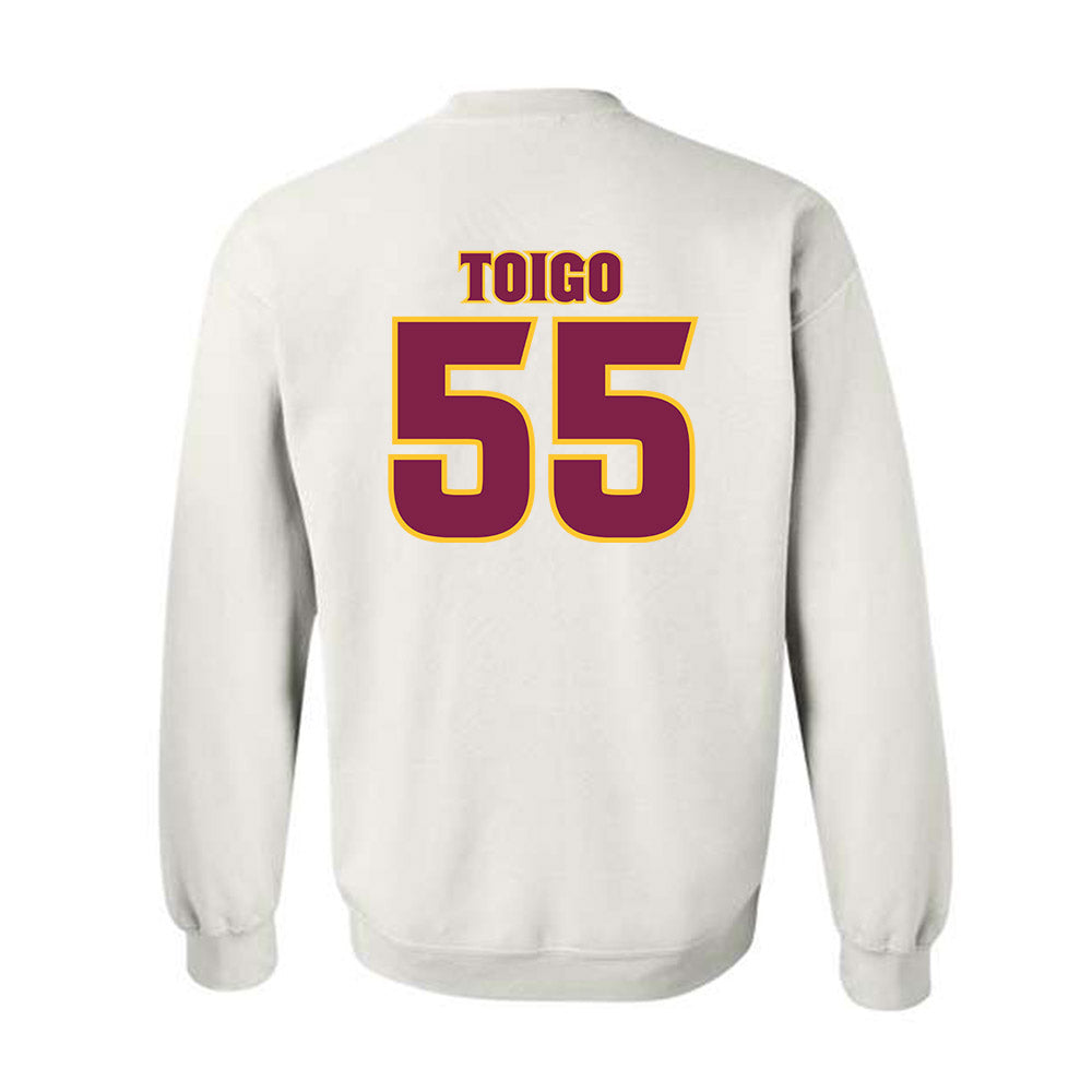 Arizona State - NCAA Baseball : Dean Toigo - Replica Shersey Crewneck Sweatshirt-1