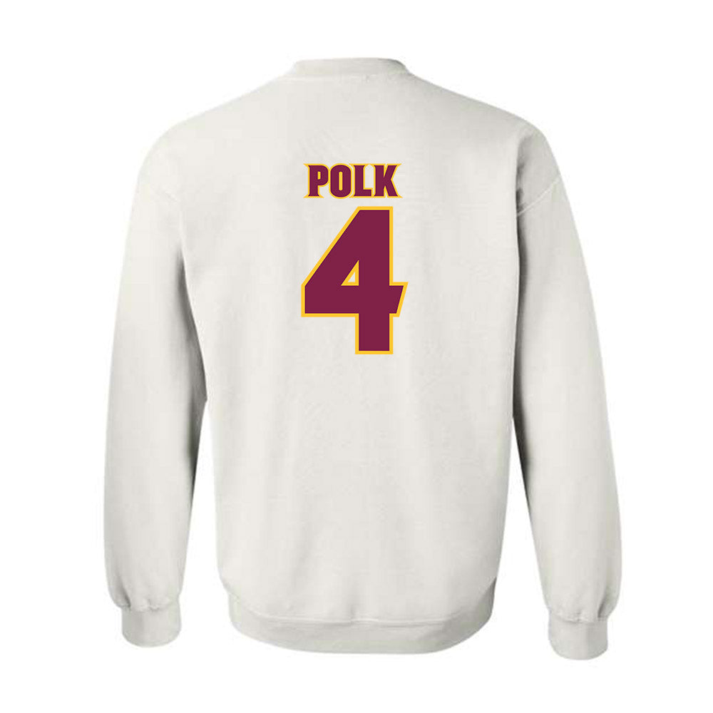 Arizona State - NCAA Baseball : Matthew Polk - Replica Shersey Crewneck Sweatshirt-1