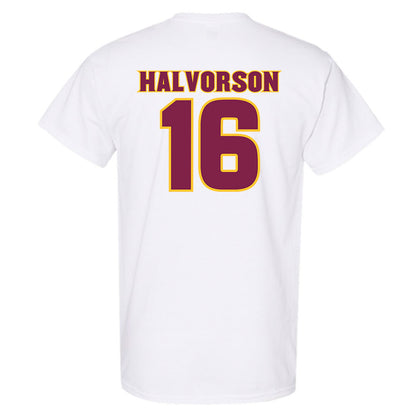 Arizona State - NCAA Baseball : Wyatt Halvorson - Replica Shersey T-Shirt-1