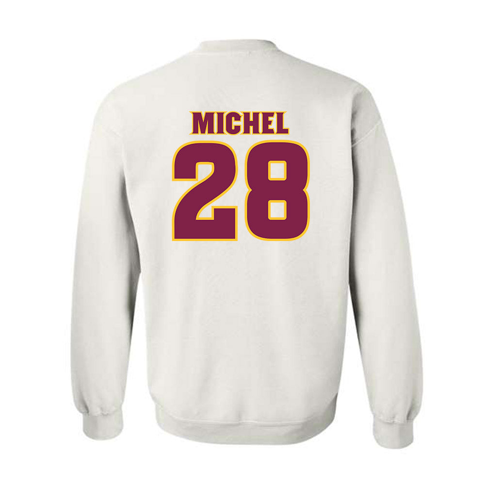 Arizona State - NCAA Baseball : Garrett Michel - Replica Shersey Crewneck Sweatshirt-1
