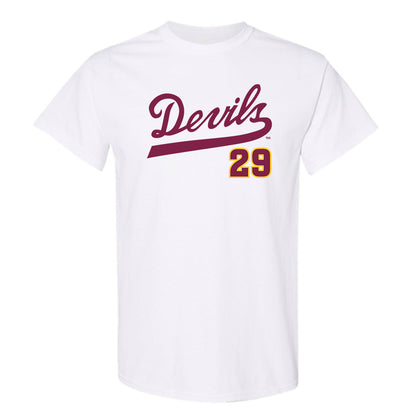 Arizona State - NCAA Baseball : Tommy Brown - Replica Shersey T-Shirt-0