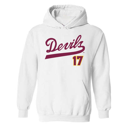 Arizona State - NCAA Baseball : Eli Curtis - Replica Shersey Hooded Sweatshirt-0