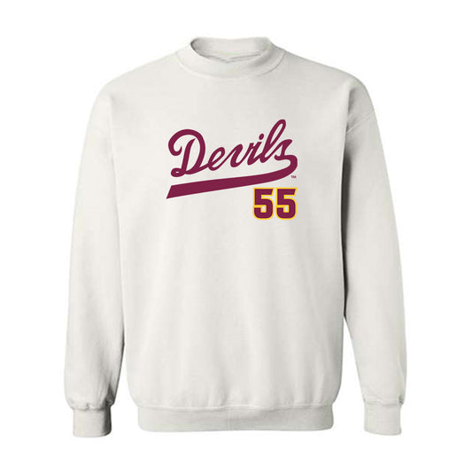 Arizona State - NCAA Baseball : Dean Toigo - Replica Shersey Crewneck Sweatshirt-0