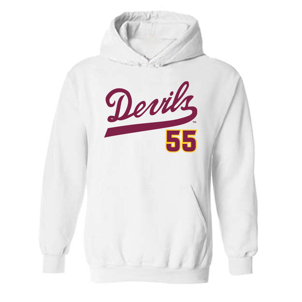 Arizona State - NCAA Baseball : Dean Toigo - Replica Shersey Hooded Sweatshirt-0