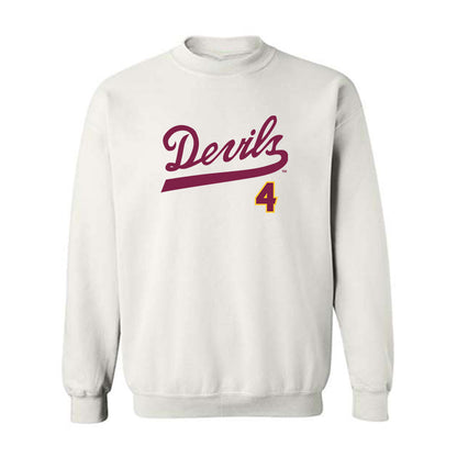 Arizona State - NCAA Baseball : Matthew Polk - Replica Shersey Crewneck Sweatshirt-0