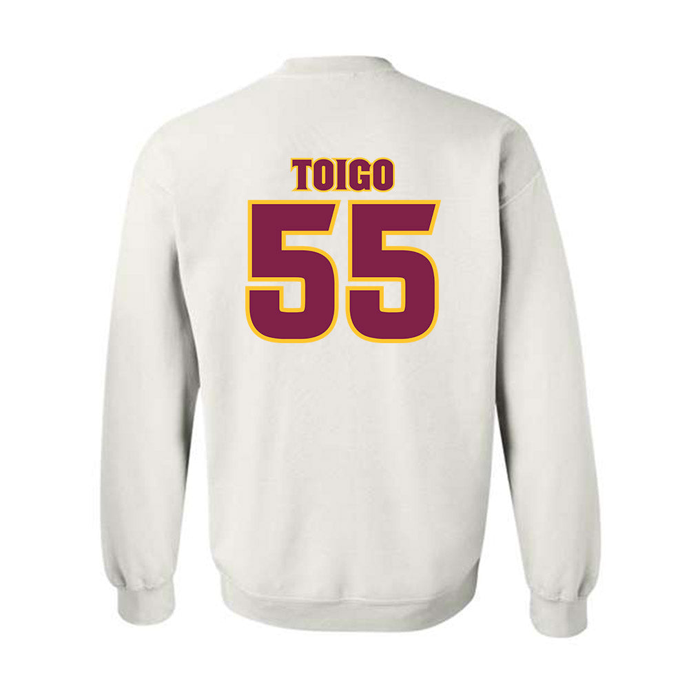 Arizona State - NCAA Baseball : Dean Toigo - Replica Shersey Crewneck Sweatshirt-1