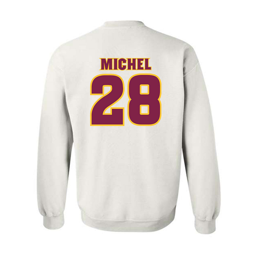 Arizona State - NCAA Baseball : Garrett Michel - Replica Shersey Crewneck Sweatshirt-1
