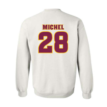 Arizona State - NCAA Baseball : Garrett Michel - Replica Shersey Crewneck Sweatshirt-1