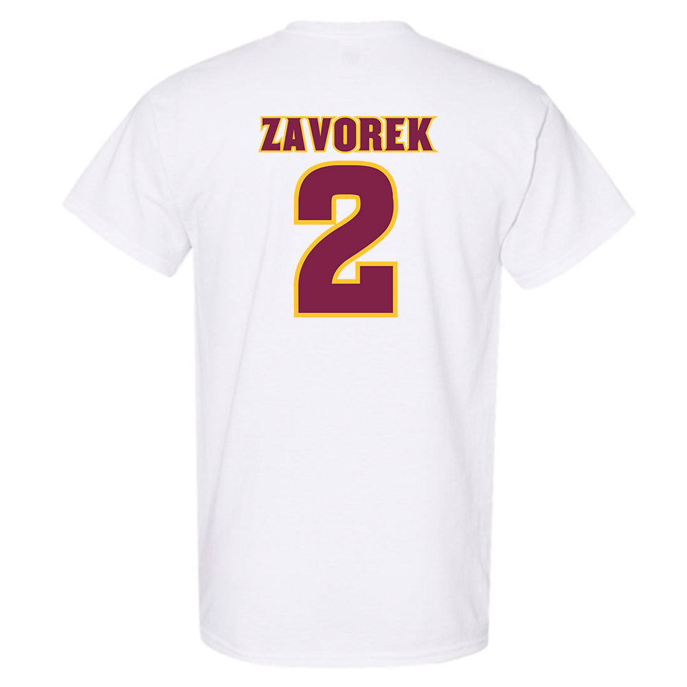 Arizona State - NCAA Baseball : Beckett Zavorek - Replica Shersey T-Shirt-1