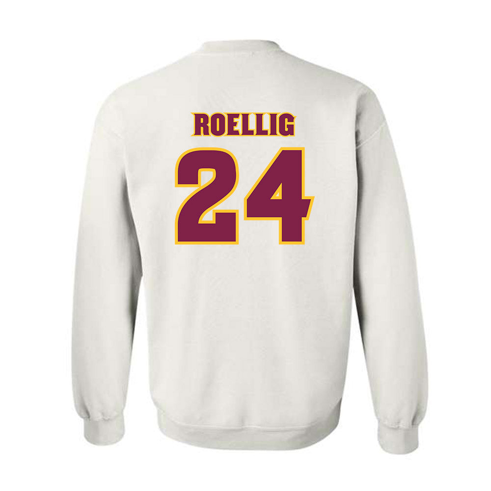 Arizona State - NCAA Baseball : Austen Roellig - Replica Shersey Crewneck Sweatshirt-1