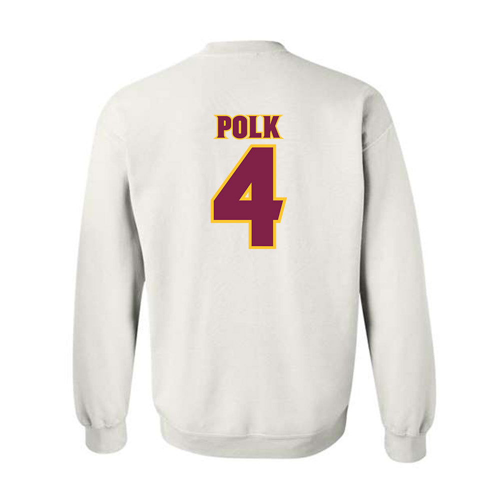 Arizona State - NCAA Baseball : Matthew Polk - Replica Shersey Crewneck Sweatshirt-1