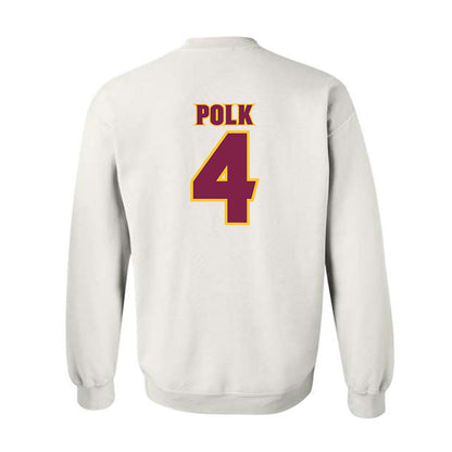 Arizona State - NCAA Baseball : Matthew Polk - Replica Shersey Crewneck Sweatshirt-1