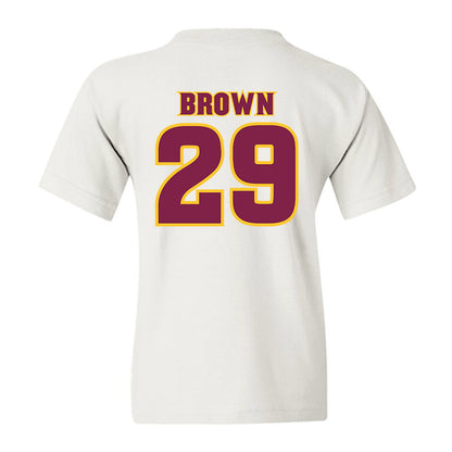 Arizona State - NCAA Baseball : Tommy Brown - Replica Shersey Youth T-Shirt-1