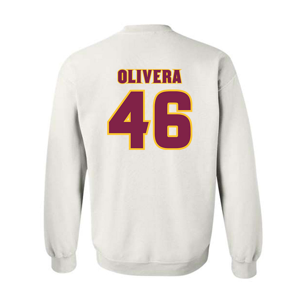 Arizona State - NCAA Baseball : Brandon Olivera - Replica Shersey Crewneck Sweatshirt-1