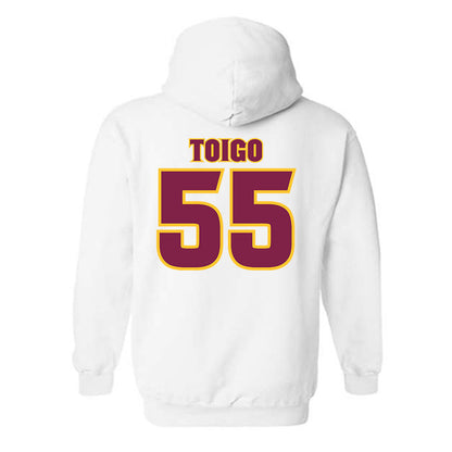 Arizona State - NCAA Baseball : Dean Toigo - Replica Shersey Hooded Sweatshirt-1