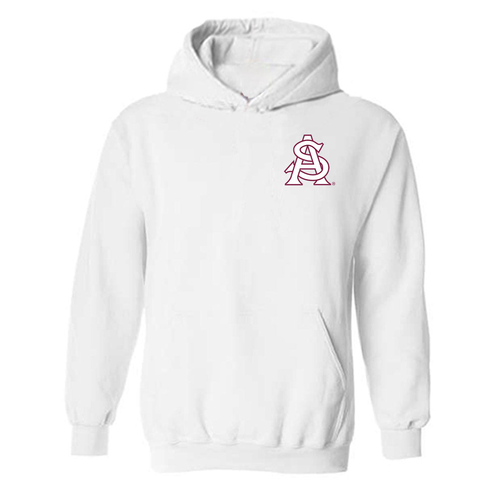 Arizona State - NCAA Baseball : Derek Schaefer - Replica Shersey Hooded Sweatshirt-0