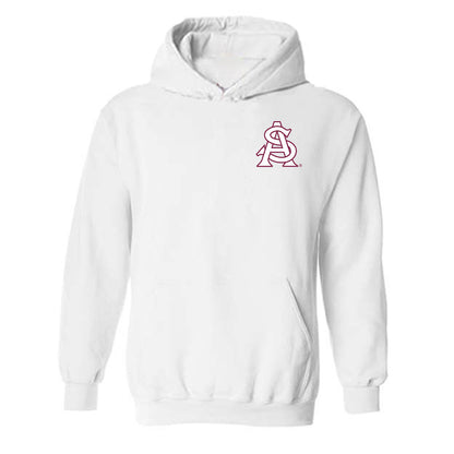 Arizona State - NCAA Baseball : Brandon Olivera - Replica Shersey Hooded Sweatshirt-0