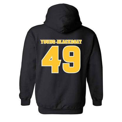 Arizona State - NCAA Football : Prayer Young-Blackgoat - Replica Shersey Hooded Sweatshirt