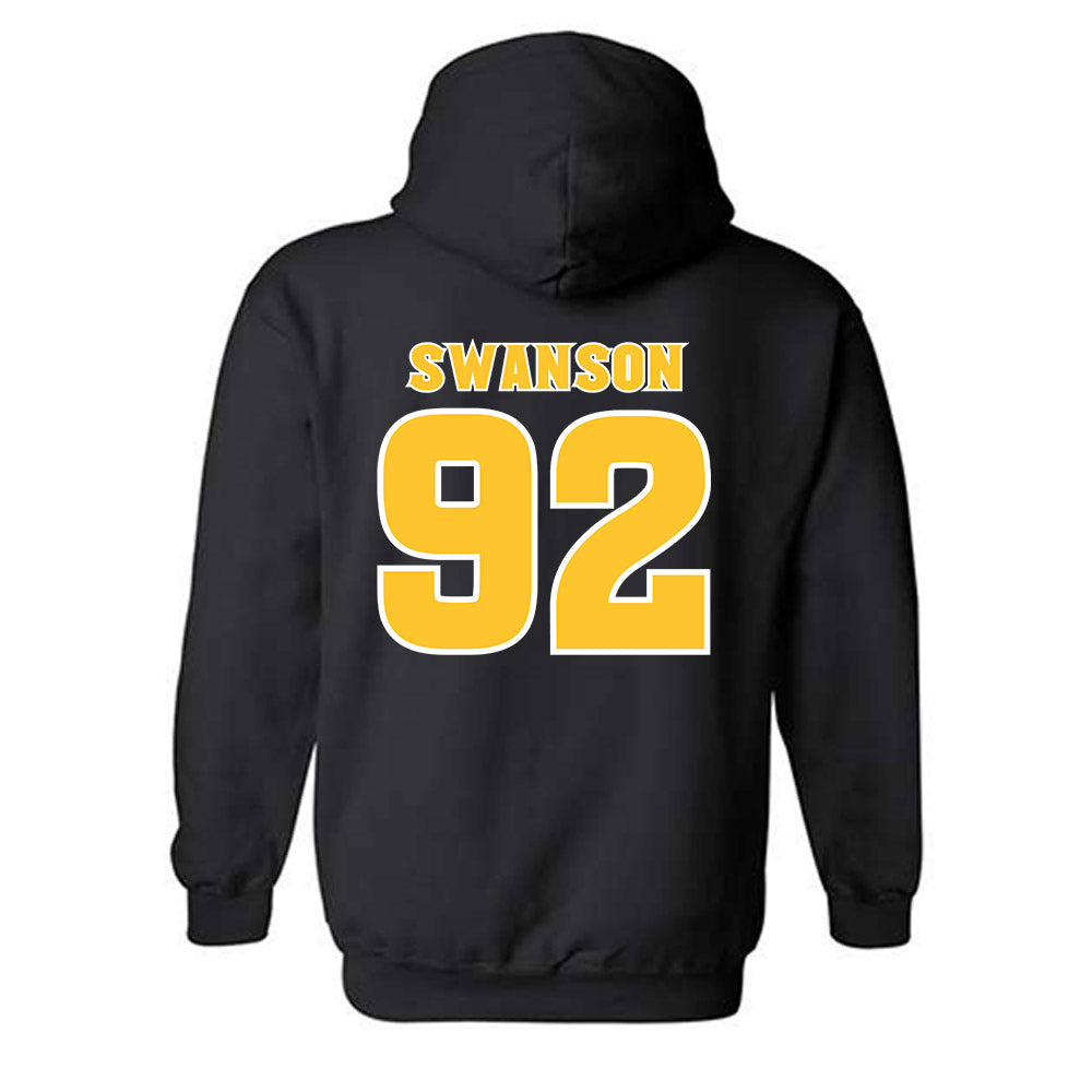 Arizona State - NCAA Football : Zac Swanson - Replica Shersey Hooded Sweatshirt-1