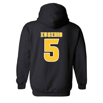 Arizona State - NCAA Football : Derek Eusebio - Replica Shersey Hooded Sweatshirt-1