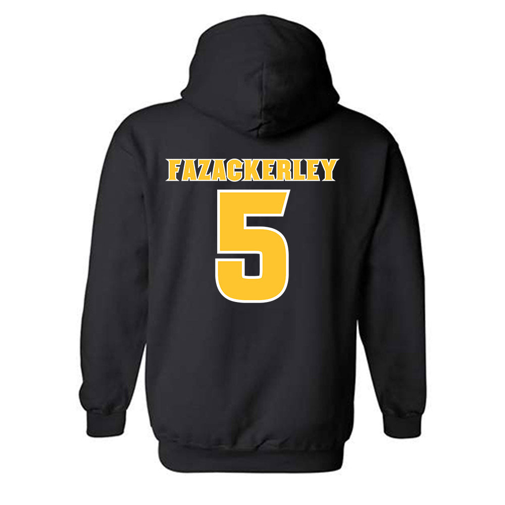 Arizona State - NCAA Women's Soccer : Lucy Fazackerley - Replica Shersey Hooded Sweatshirt-1