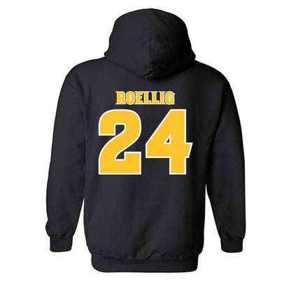 Arizona State - NCAA Baseball : Austen Roellig - Replica Shersey Hooded Sweatshirt-1