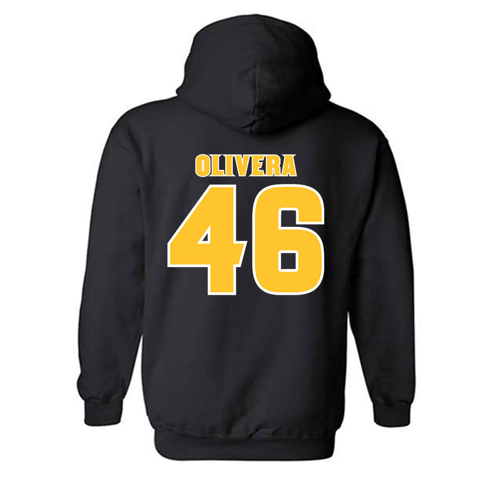 Arizona State - NCAA Baseball : Brandon Olivera - Replica Shersey Hooded Sweatshirt-1