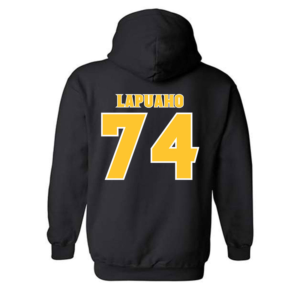 Arizona State - NCAA Football : Siosaia Lapuaho - Replica Shersey Hooded Sweatshirt-1