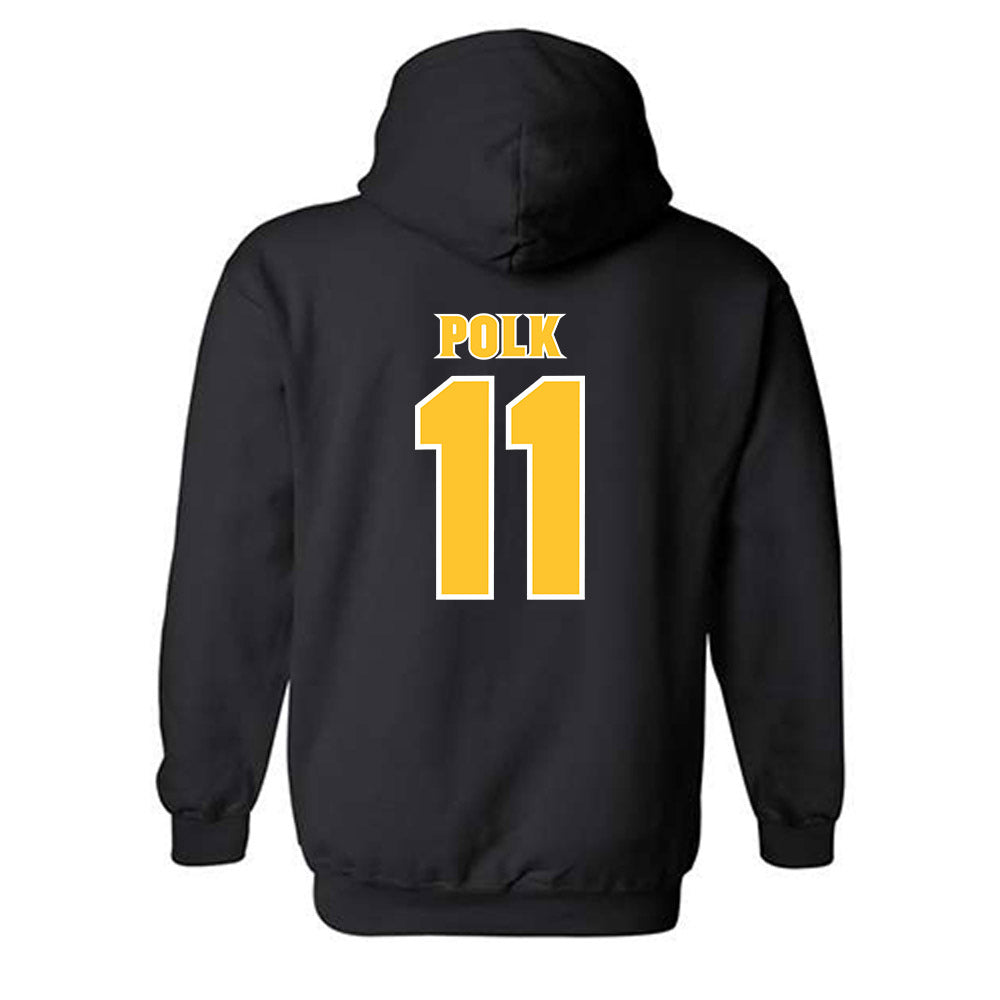 Arizona State - NCAA Men's Basketball : Kash Polk - Replica Shersey Hooded Sweatshirt-1