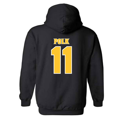 Arizona State - NCAA Men's Basketball : Kash Polk - Replica Shersey Hooded Sweatshirt-1