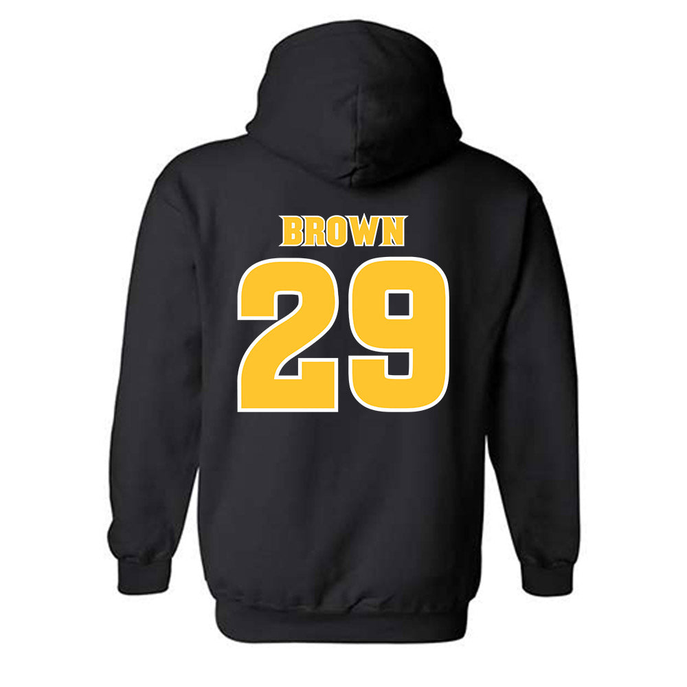 Arizona State - NCAA Baseball : Tommy Brown - Replica Shersey Hooded Sweatshirt-1