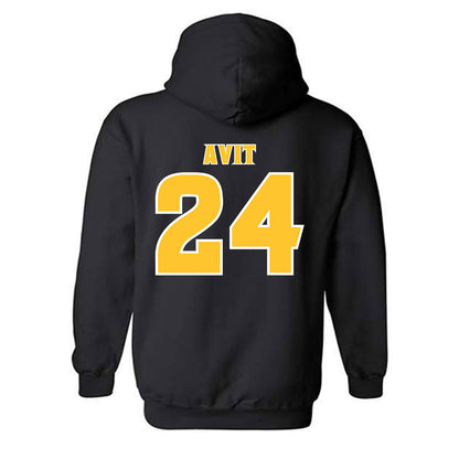 Arizona State - NCAA Football : David Avit - Replica Shersey Hooded Sweatshirt-1